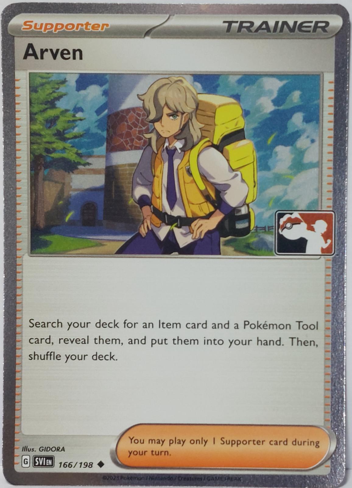 Scarlet & Violet Arven [Prize-Pack-Cosmos-Holo] Pokémon card